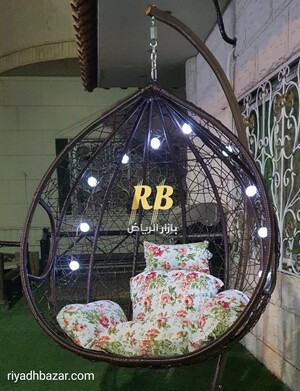 مرجيحة عش البلبل باللون البني