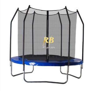 ترامبولين بحجم 12 قدم مع شبكة أمان