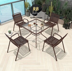 مجموعة طاولة وكراسي ل 4 اشخاص